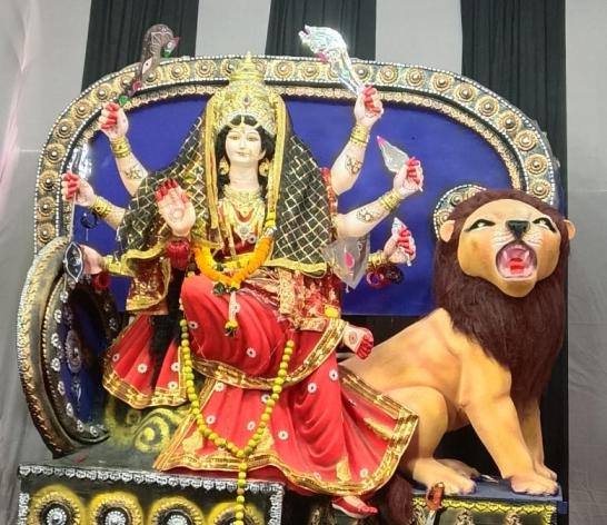 Shardiya Navratri 2024: रायपुर में विराजित माँ दुर्गा की एक झलक: Jai Durga Maa: Durga Devi: Maa Durga, 